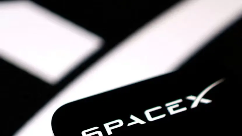 Illustration of a communications satellite above Earth and a smartphone