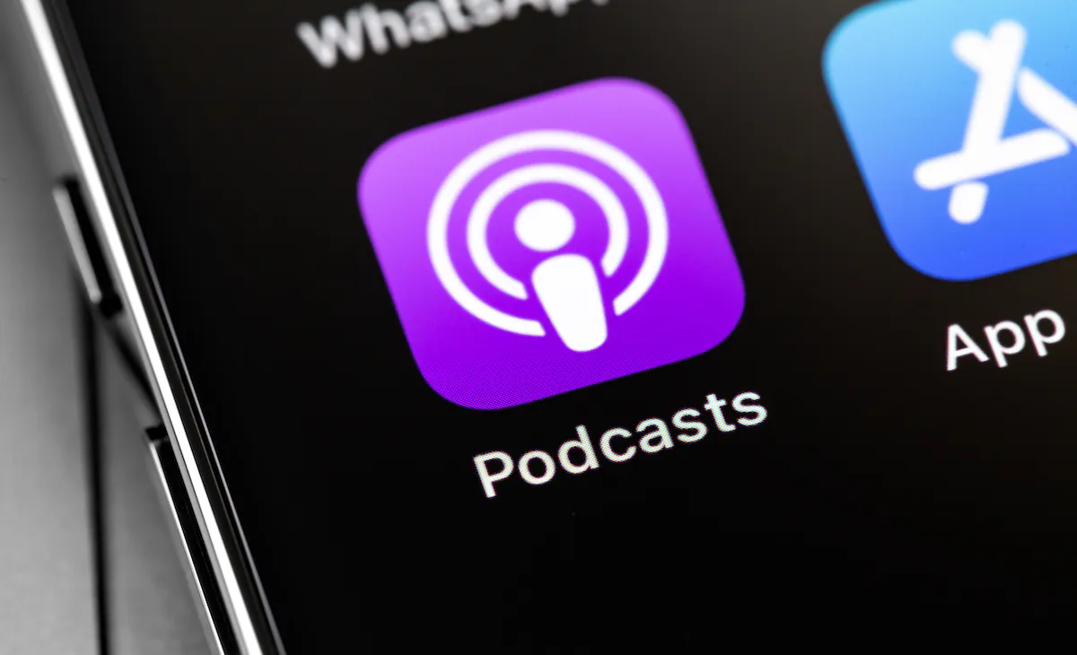 Smartphone and headphones illustrating personalized audio technology