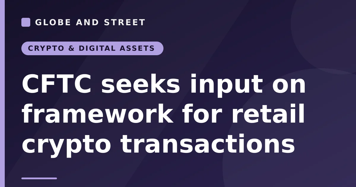 Digital assets illustration alongside regulatory documents